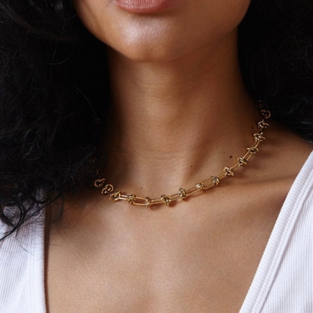 GP Knotted Rope Necklace